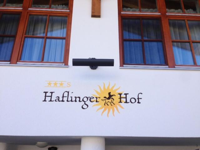 Haflingerhof Otel Roßhaupten Dış mekan fotoğraf